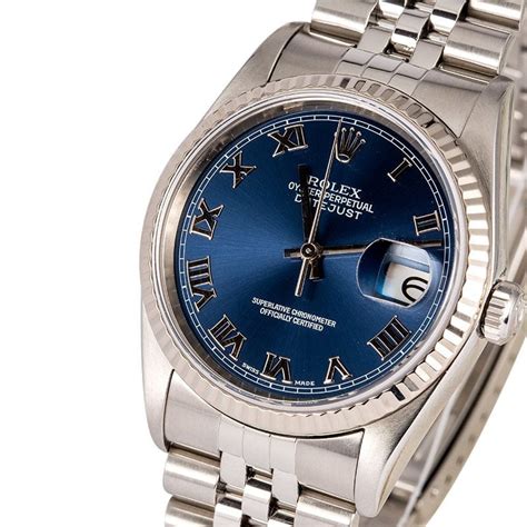 rolex datejust 16234 blue index|Rolex Datejust 16234 price.